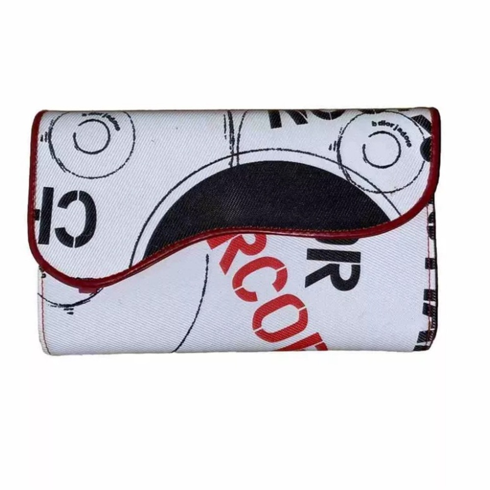 Christian Dior Paris Saddle Wallet